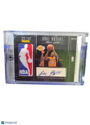 2011 Panini Passing the Torch Elgin Baylor Kobe Bryant 25/99 Patch Logoman