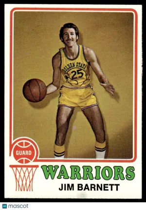 1973 Basketball Jim Barnett #108