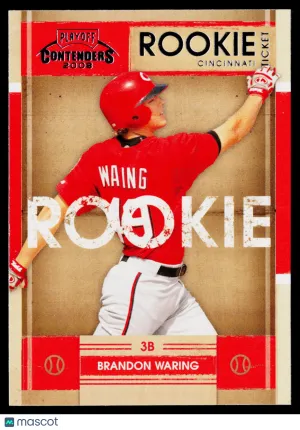 2008 Playoff Contenders Brandon Waring #6