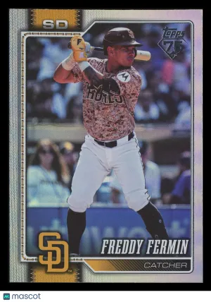 Freddy Fermin 2026 Topps Update Series Rainbow Foil #US315 San Diego Padres