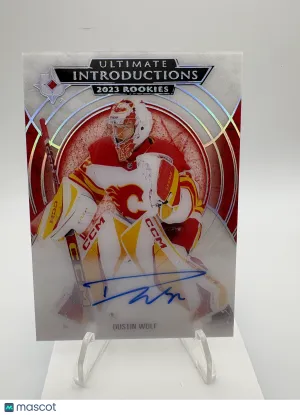 2023 Ultimate Collection Hockey Ultimate Introductions Dustin Wolf #UI-52
