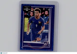2025 Panini Donruss Road to FIFA World Cup 26 Désiré Doué #143 Blue Pyramids 44/95