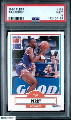 1990 Fleer Tim Perry #151 PSA 9