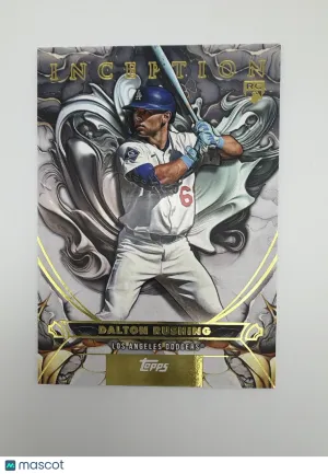 2025 Topps Inception Dalton Rushing #101 RC