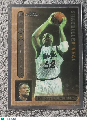 1996 Topps Chrome #PF-7 Shaquille O'Neal Pro Files