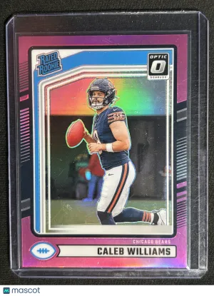2024 Panini Donruss Optic Caleb Williams #327 Pink Rookie