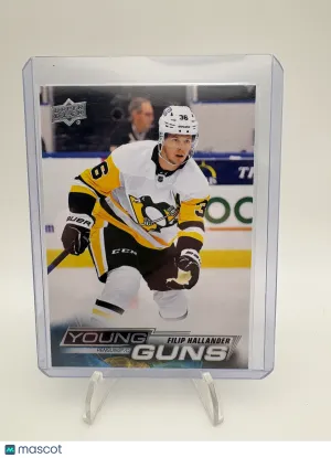 2023 Upper Deck Series 2 Hockey Filip Hallander #477 Young Guns