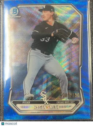 2026 Bowman Chrome Hagen Smith #BCP-166 blue wave refractor 082/150
