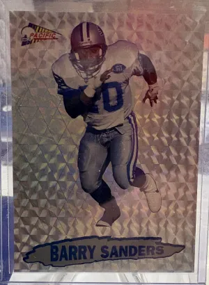 1992 Pacific Prisms. Barry Sanders