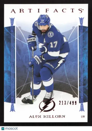 2022-23 Upper Deck Artifacts Alex Killorn #42 Ruby SN