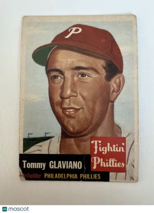 1953 Topps Tommy Glaviano #140