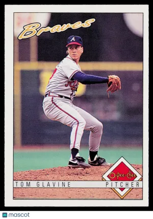1993 O-Pee-Chee Tom Glavine #132