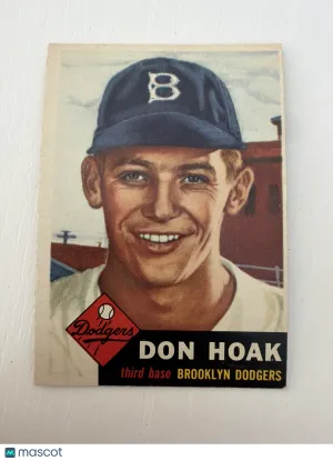 1953 Topps Don Hoak #176 EX-MINT