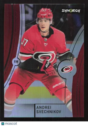 2021-22 Upper Deck Synergy Andrei Svechnikov #19 Red