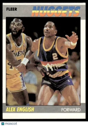 1988 Basketball Alex English #34