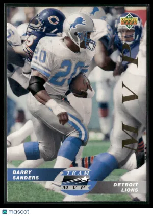 1993 Upper Deck Barry Sanders #TM18