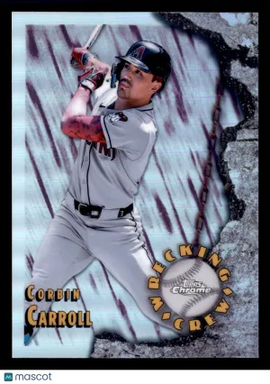 2026 Topps Chrome Corbin Carroll #WC-14 Wrecking Crew