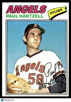 1977 Baseball Card Paul Hartzell #179