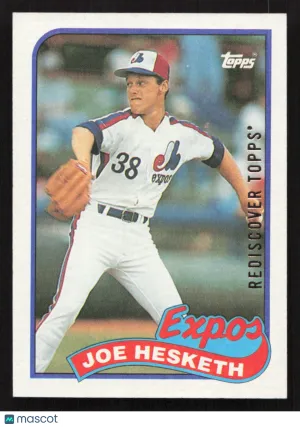 2017 Topps Joe Hesketh #614 #614 Rediscover Topps 1989 Topps Stamped Buybacks Gold