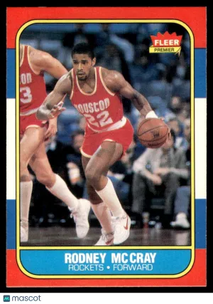 1986 Basketball Rodney McCray #71