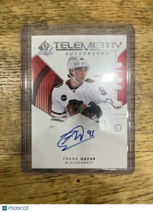 2024-25 Sp Authentic Frank Nazar Telemetry Auto SP (RC)