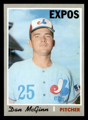 1970 Topps Dan McGinn #364