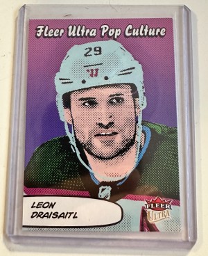 21/22 Fleer Ultra Leon Draisaitl Pop Culture