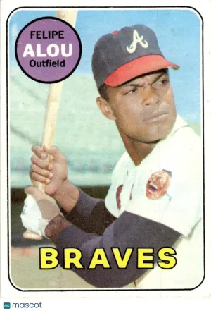 1969 Baseball Card Felipe Alou #300