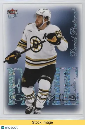 2024-25 Upper Deck Fleer Ultra - Fame Game David Pastrnak #FG-13 Rare Insert