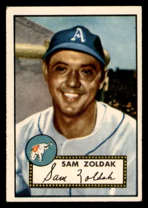 1952 Topps Sam Zoldak #231