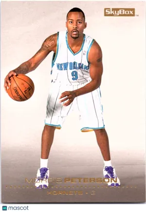 2009 SkyBox Upper Deck Morris Peterson #104 New Orleans Hornets Basketball Card