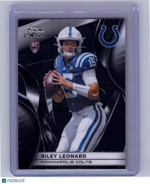 2025 Topps Chrome Black Riley Leonard #121 RC
