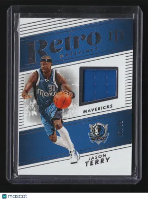 Jason Terry 2024-25 Panini National Treasures #RMJET-Retro Materials 83/99