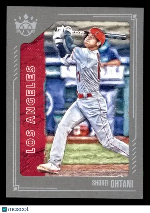 2021 Panini Diamond Kings Shohei Ohtani #165 Framed Gray