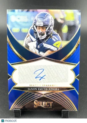 2024 Panini Select Jaxon Smith-Njigba #SSP-JSN Blue Prizm / Parallel/Variety Insert