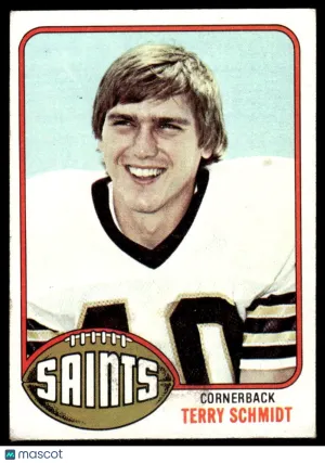 1976 Football Card Terry Schmidt #247