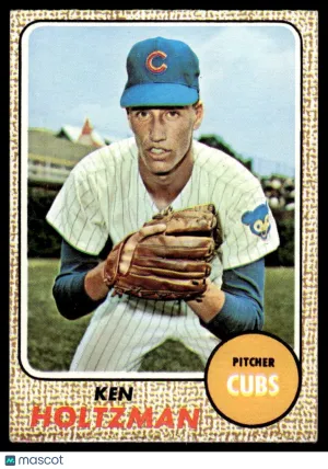 1968 Baseball Card Ken Holtzman #60
