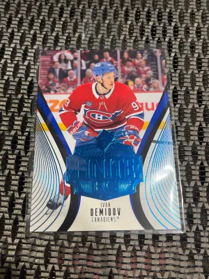 2025 Ivan Demidov SPx Finite Rookie /999 front
