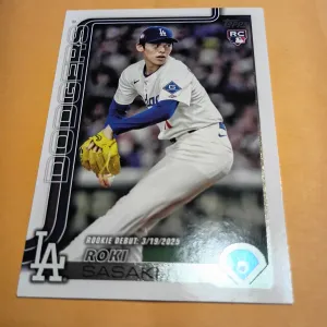 2025 Topps Update US199 Roki Sasaki