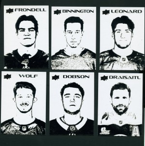 26-27 series one 6 card stencil lot