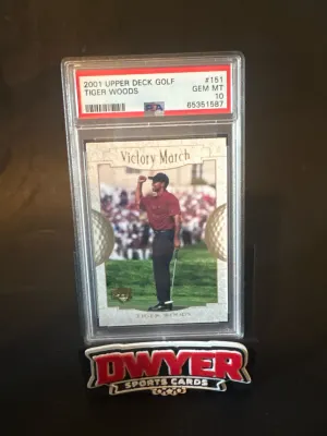 2001 Upper Deck Golf Tiger Woods