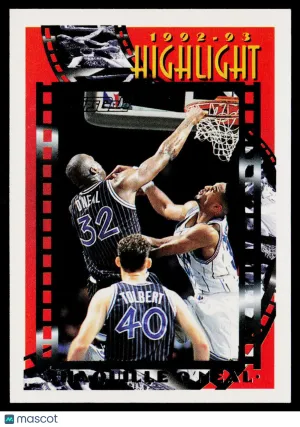1993 Topps Shaquille O'Neal #3