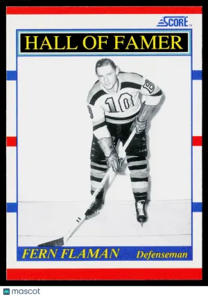 1990 Score Fern Flaman #357
