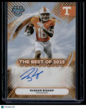 2025 Bowman University's Best Football DeSean Bishop #BOA-DBI