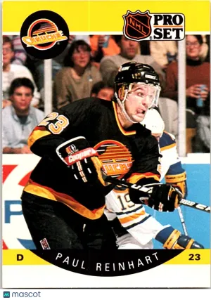 1990 Pro Set Paul Reinhart #304