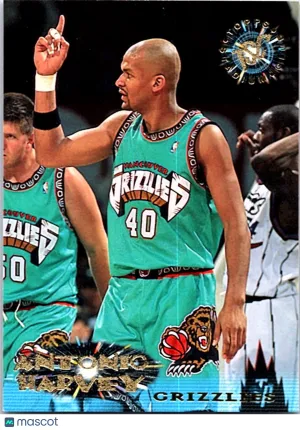 1996 Topps Stadium Club Basketball Card Antonio Harvey #221 Vancouver Grizzlies