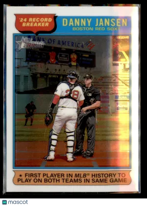 2025 Topps Heritage Danny Jansen #6 Chrome