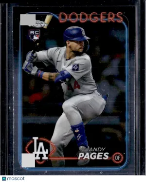2024 Topps Chrome Update Series Andy Pages #USC148 RC