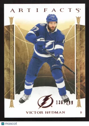 2022-23 Upper Deck Artifacts Victor Hedman #114 Copper SN