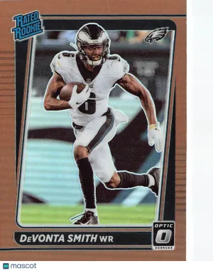 2021 Panini Donruss Optic Football DeVonta Smith Bronze Rookie #205 Philadelphia Eagles